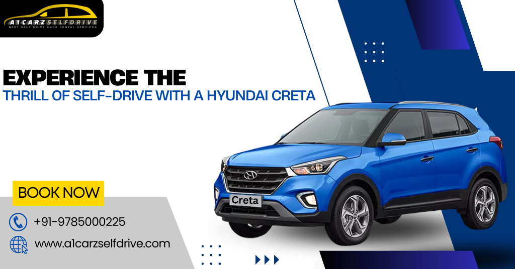 Rent Hyundai Creta for self drive in Jaipur from A1Carz