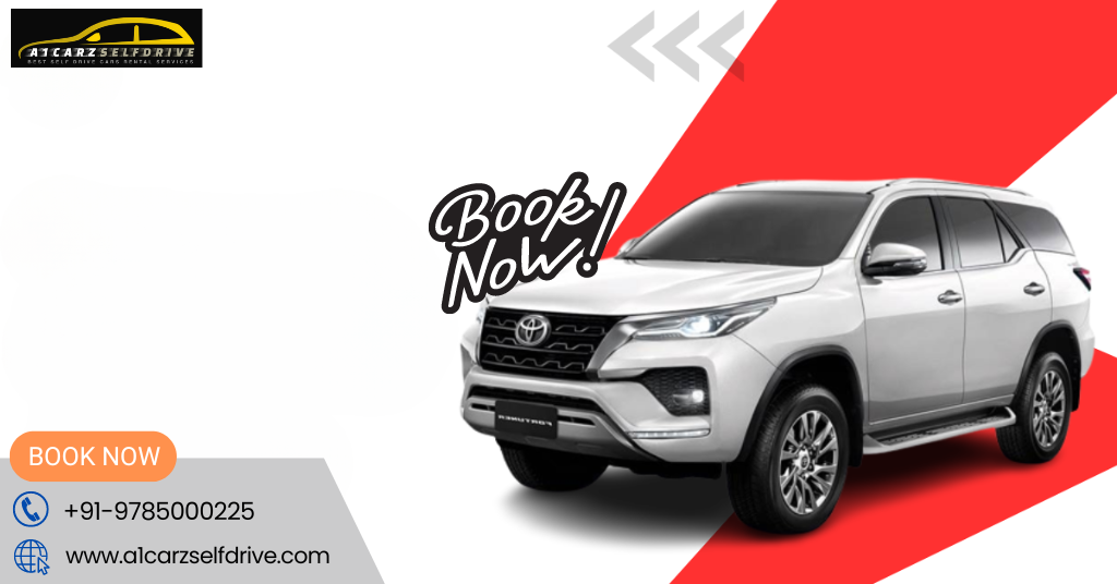 Rent a Toyota Fortuner in Jaipur: Ultimate Luxury & Comfort with A1 Carz